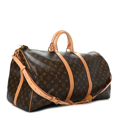 Louis Vuitton Monogram Keepall Bandouliere 55 3 of 11