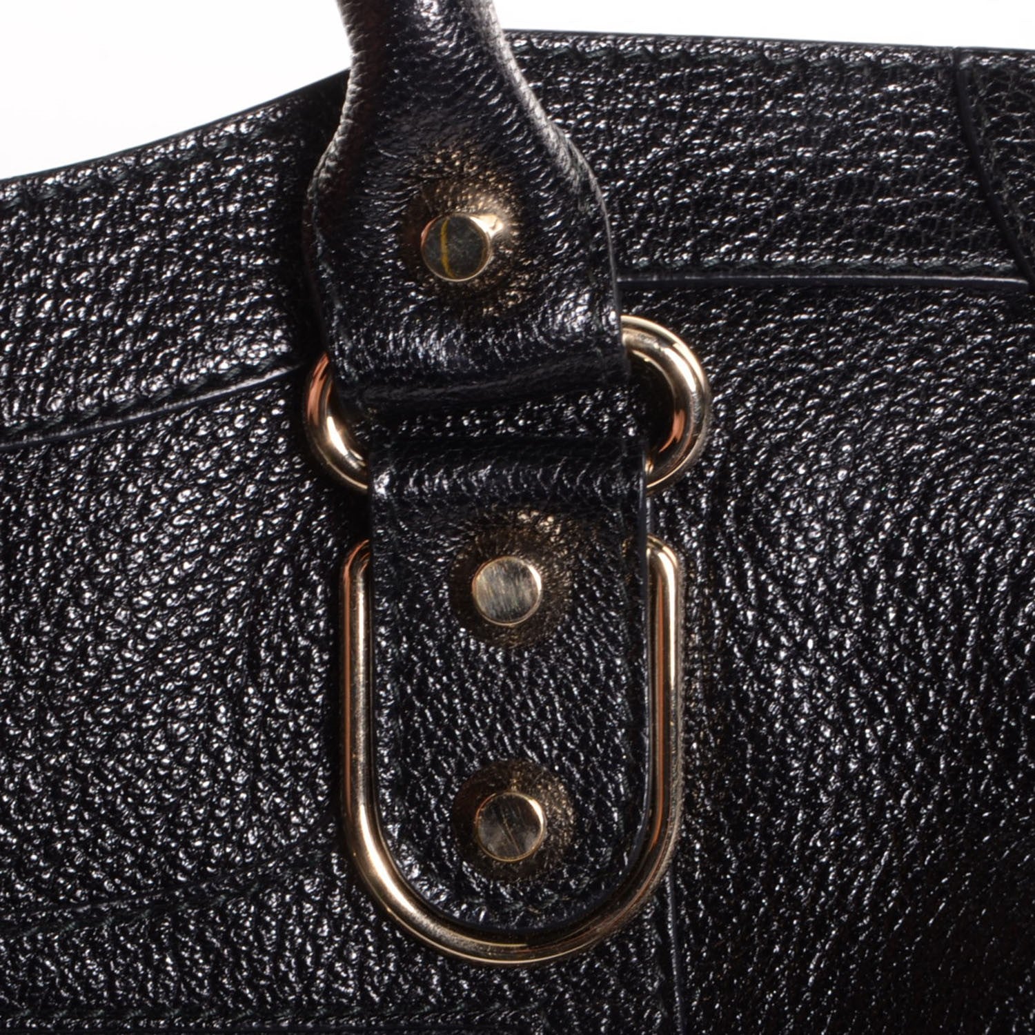 Balenciaga Chevre Gold Metallic Edge Hardware City Black 11 of 15