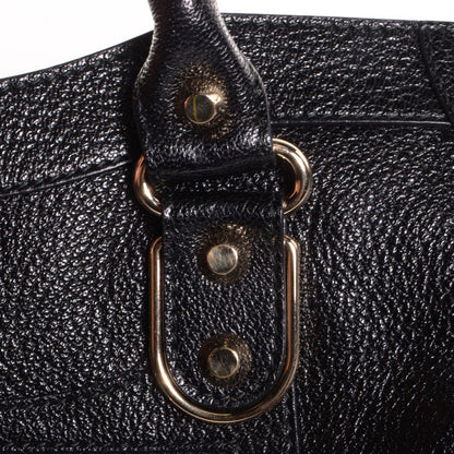 Balenciaga Chevre Gold Metallic Edge Hardware City Black 11 of 15