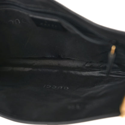 Gucci Monogram Jackie O Chain Hobo Black 5 of 10