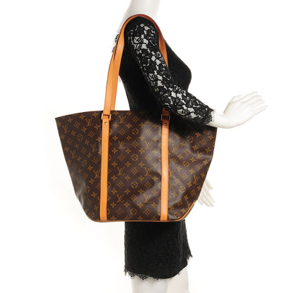Louis Vuitton Monogram Sac Shopping Tote 2 of 7