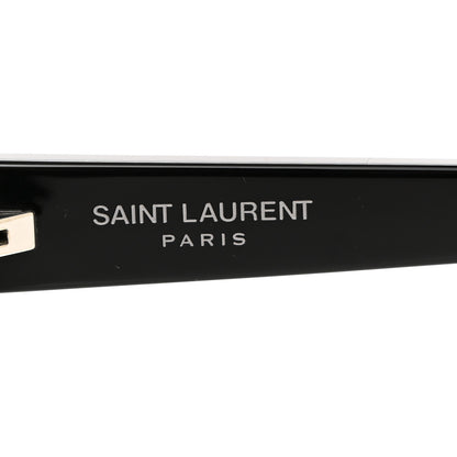 Saint Laurent Acetate Mica Cat Eye Sunglasses SL 276 Black 6 of 9