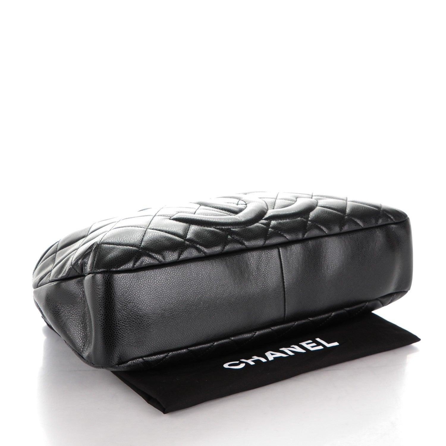 Chanel Caviar Quilted Timeless CC Soft Tote Black 4 of 7