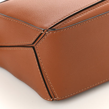 Loewe Calfskin Mini Puzzle Bag Tan 7 of 8