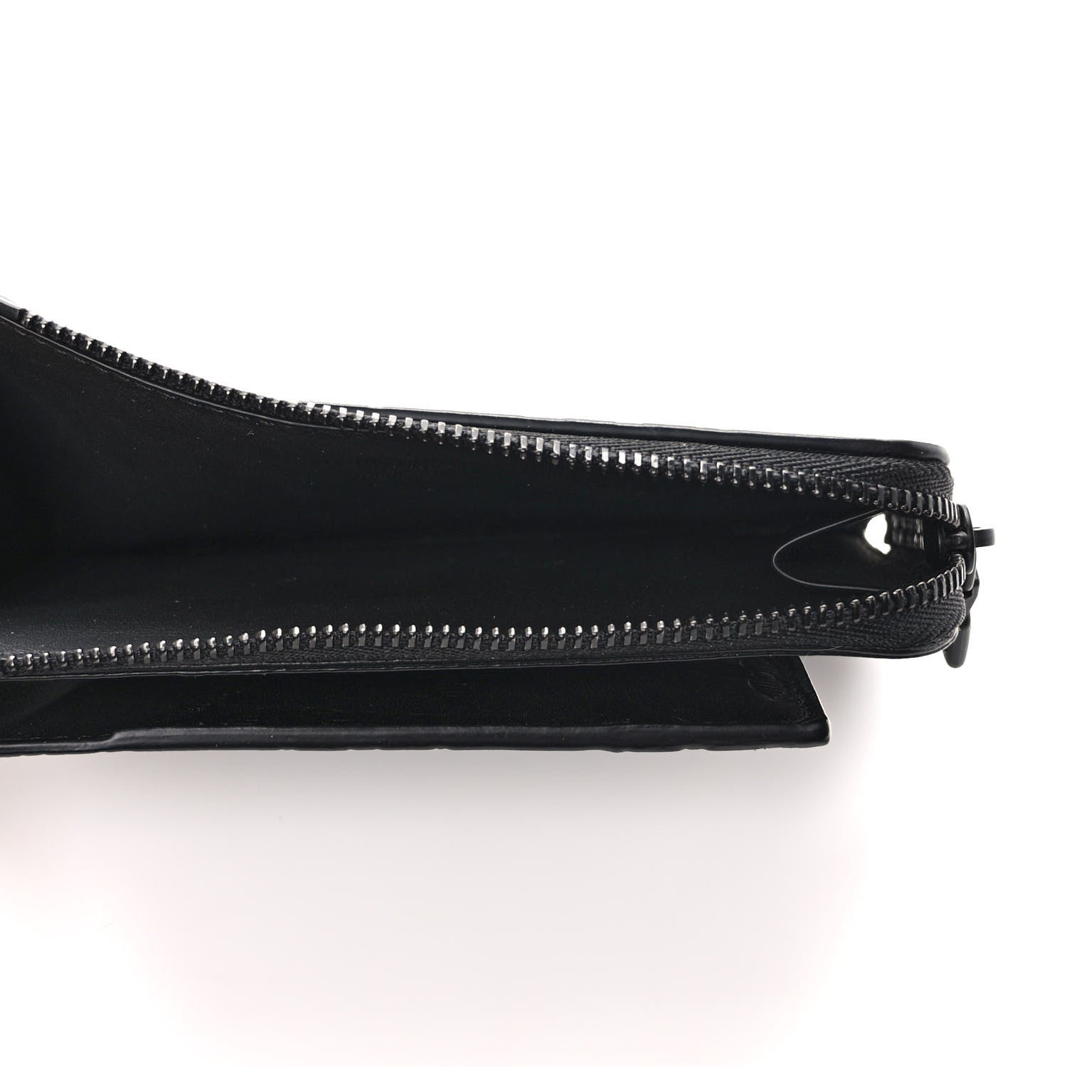 Louis Vuitton Calfskin Monogram Shadow Hybrid Wallet Black 5 of 7