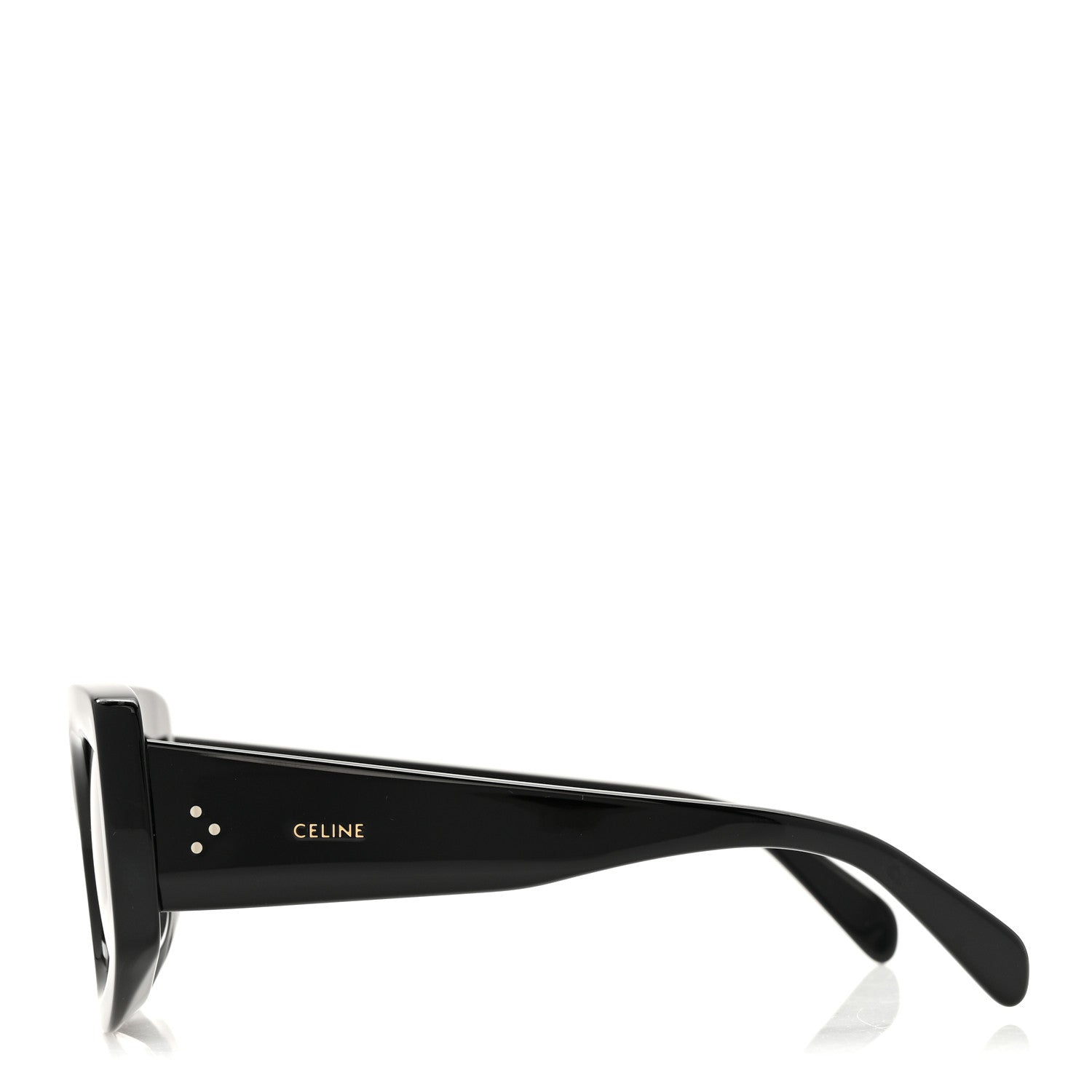 Celine Acetate Bold 3 Dots Sunglasses CL40277F Black 5 of 14