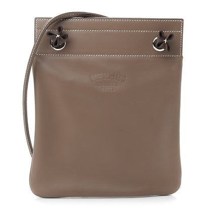 Hermes Milo Lambskin Swift Mini Aline Etoupe 1 of 8