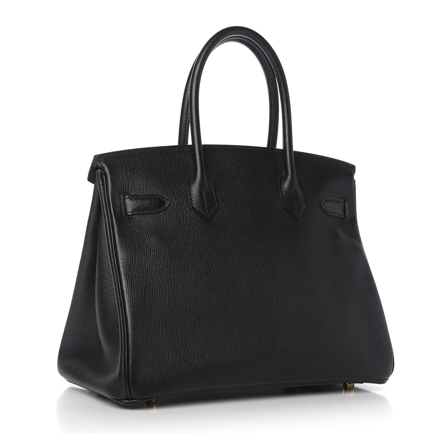 Hermes Chevre de Coromandel Horseshoe Birkin 30 Black 3 of 11