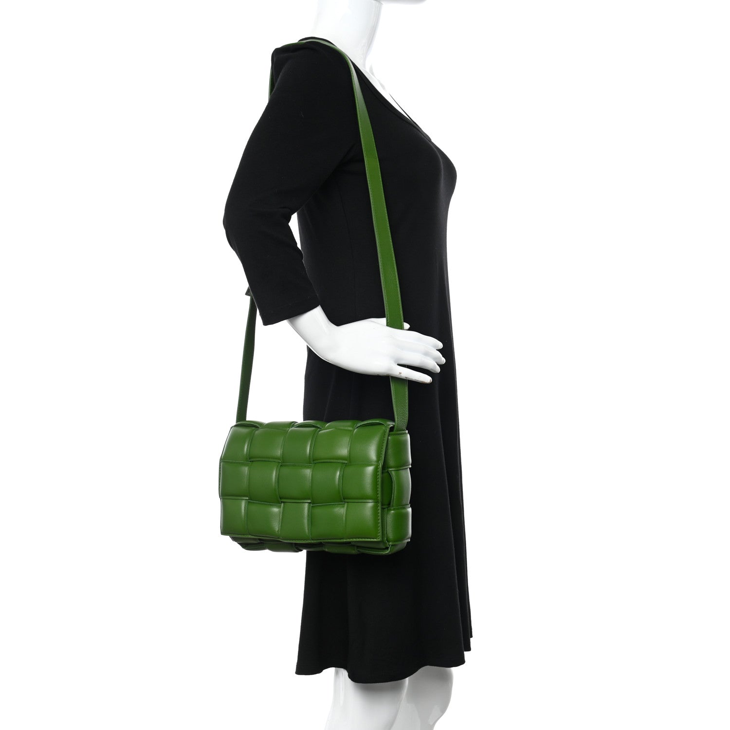Bottega Veneta Nappa Maxi Intreccio Padded Cassette Crossbody Bag Avocado 2 of 13