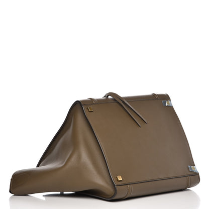Celine Supple Calfskin Medium Phantom Luggage Khaki 4 of 9