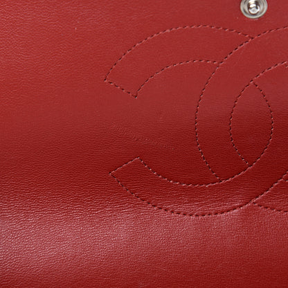 Chanel Caviar Quilted Maxi Double Flap Red 14 of 21