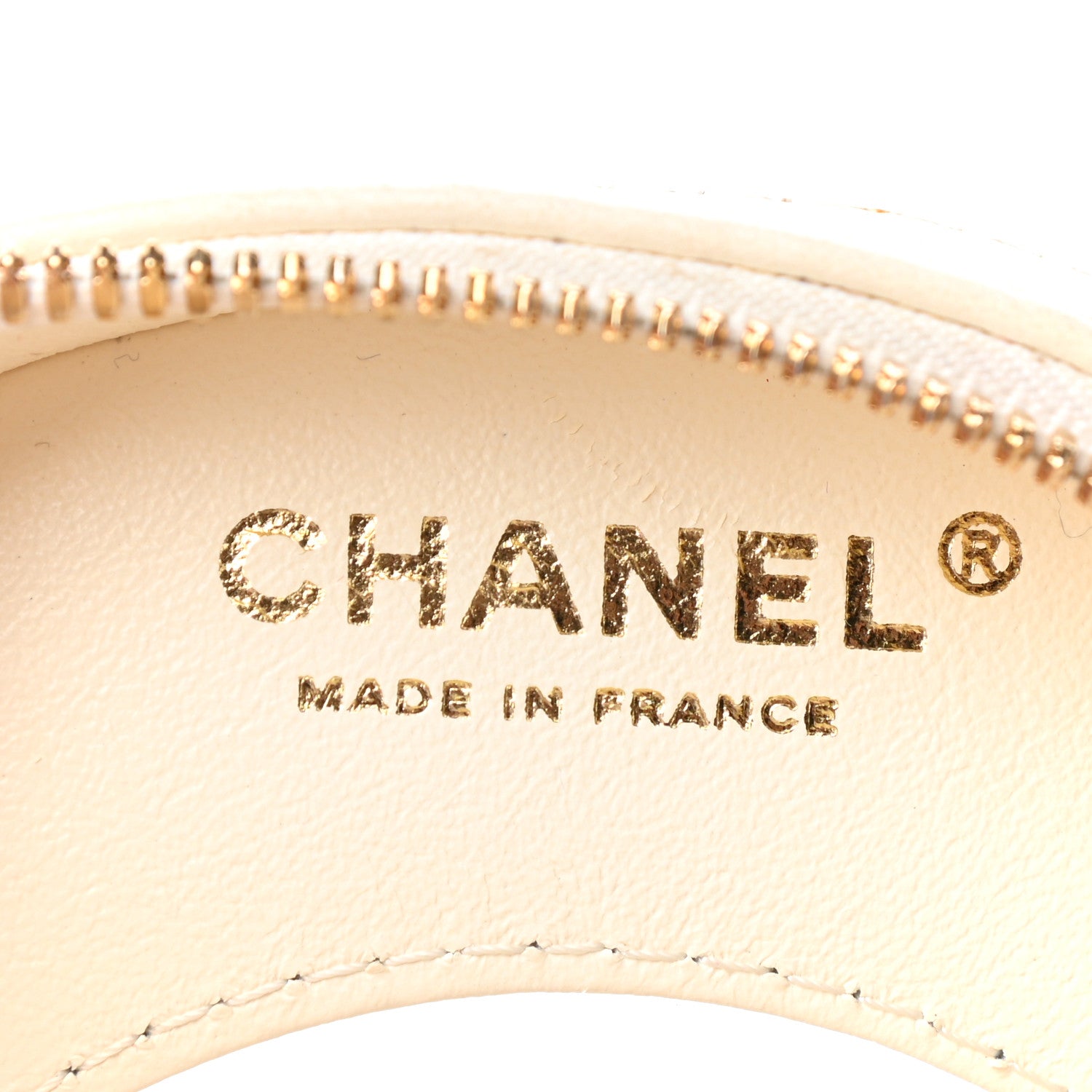 Chanel Lambskin Coco Lifesaver Round Bag Red White 6 of 9