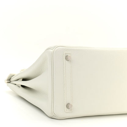 Hermes Togo Birkin 30 White 9 of 12
