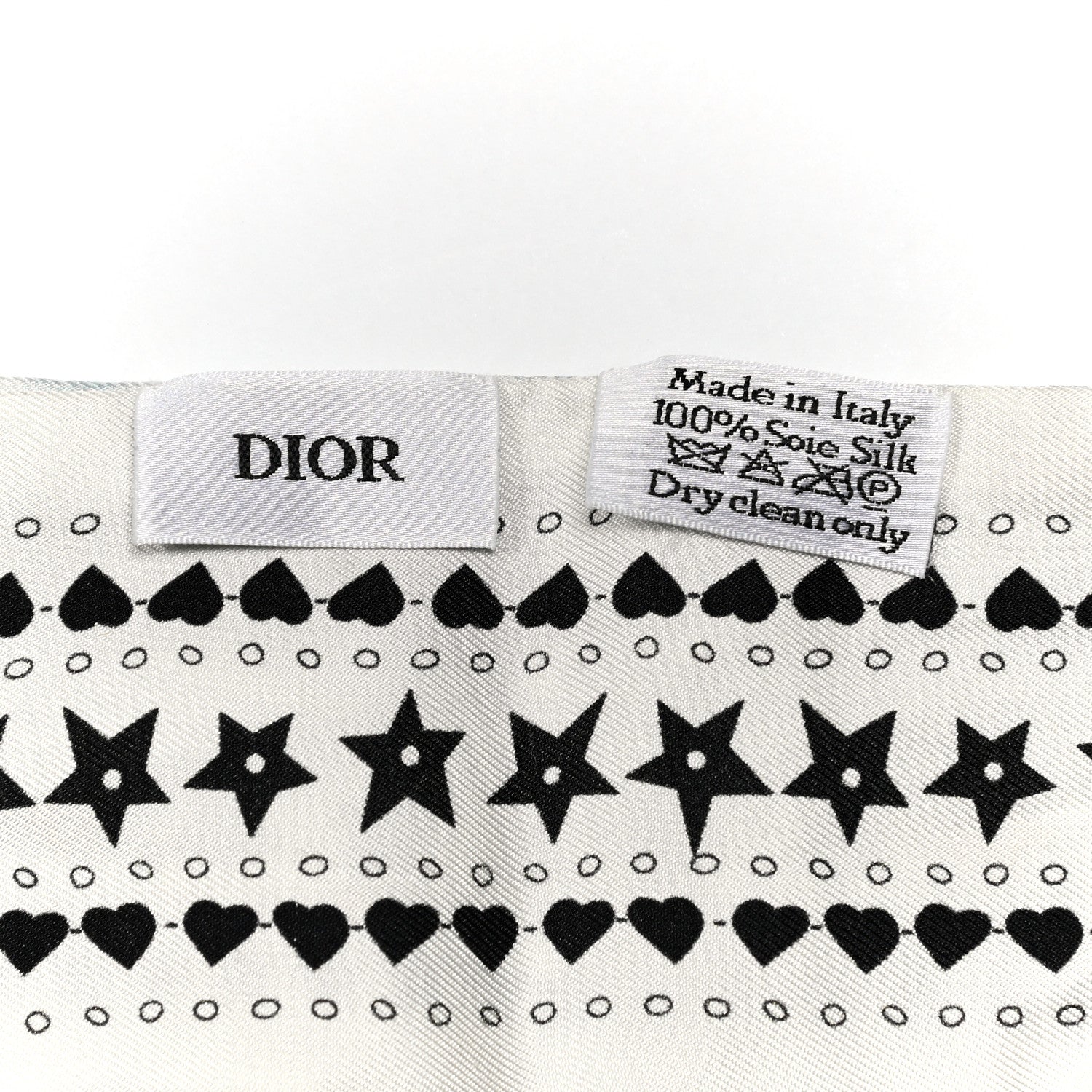Christian Dior Silk High Priestess Tarot Mitzah Scarf Off White 2 of 3