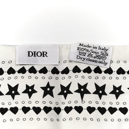Christian Dior Silk High Priestess Tarot Mitzah Scarf Off White 2 of 3