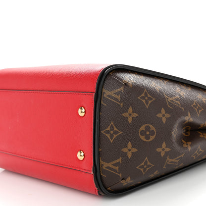 Louis Vuitton Calfskin Monogram Kimono Tote Cherry 9 of 11