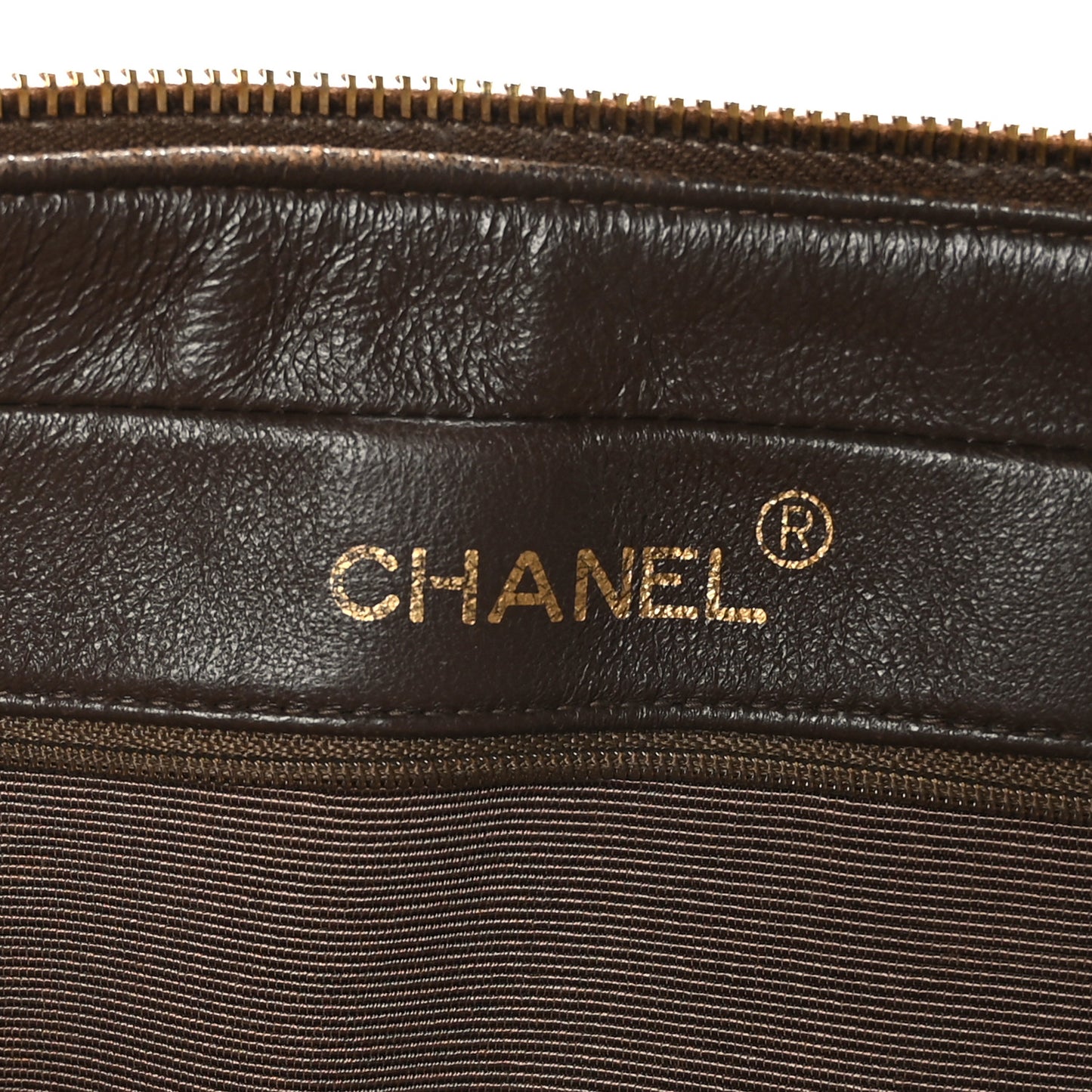 Suede Quilted Shoulder Bag Brown