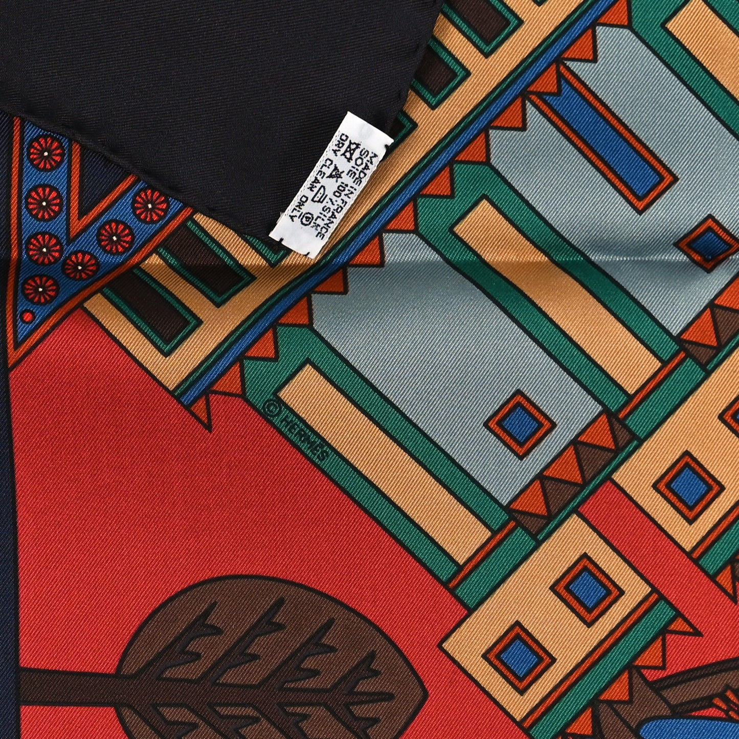 Silk Persepolis Scarf 90