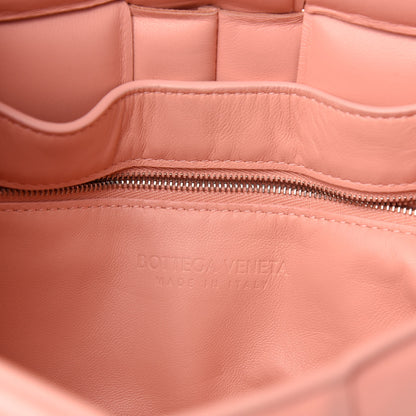 Bottega Veneta Nappa Maxi Intreccio Padded Cassette Crossbody Bag Peachy 8 of 10