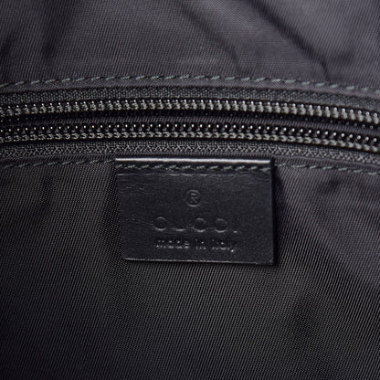 Gucci GG Supreme Monogram Web Messenger Bag Black 8 of 10