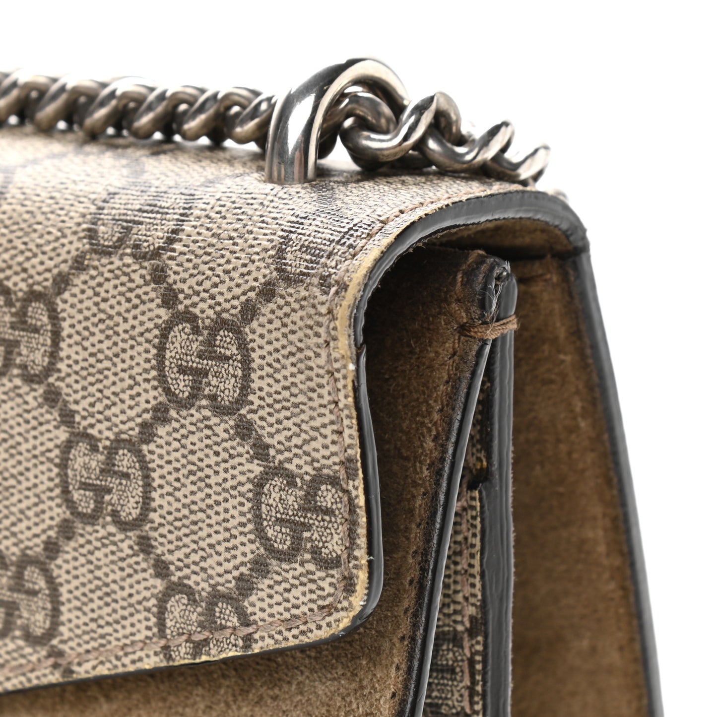 GG Supreme Monogram Mini Dionysus Shoulder Bag Taupe