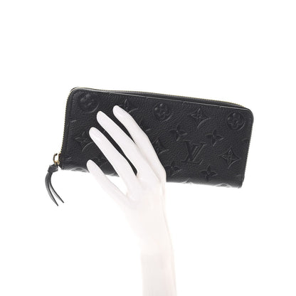 Louis Vuitton Empreinte Clemence Wallet Black 2 of 7