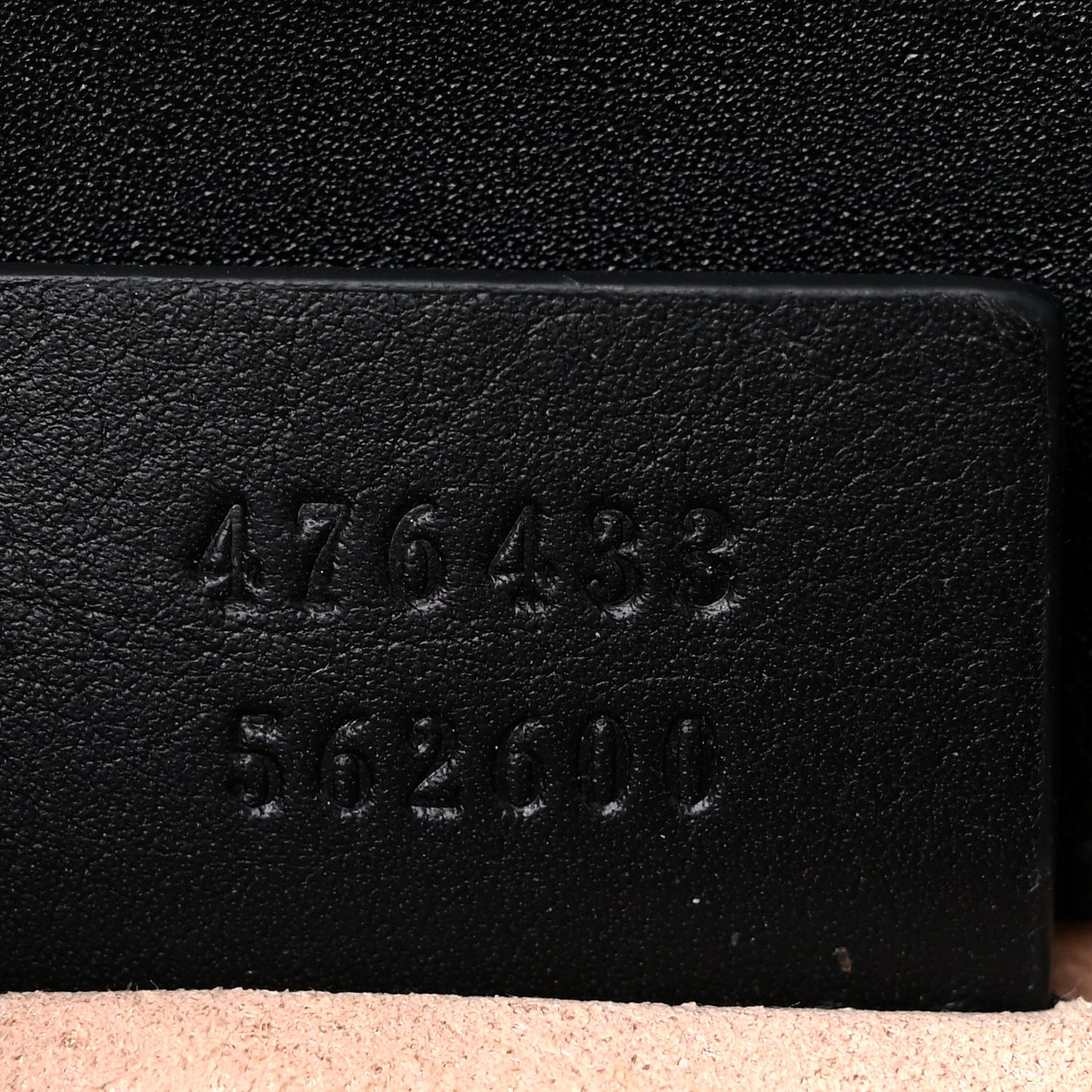 Calfskin Matelasse Super Mini GG Marmont Shoulder Bag Black