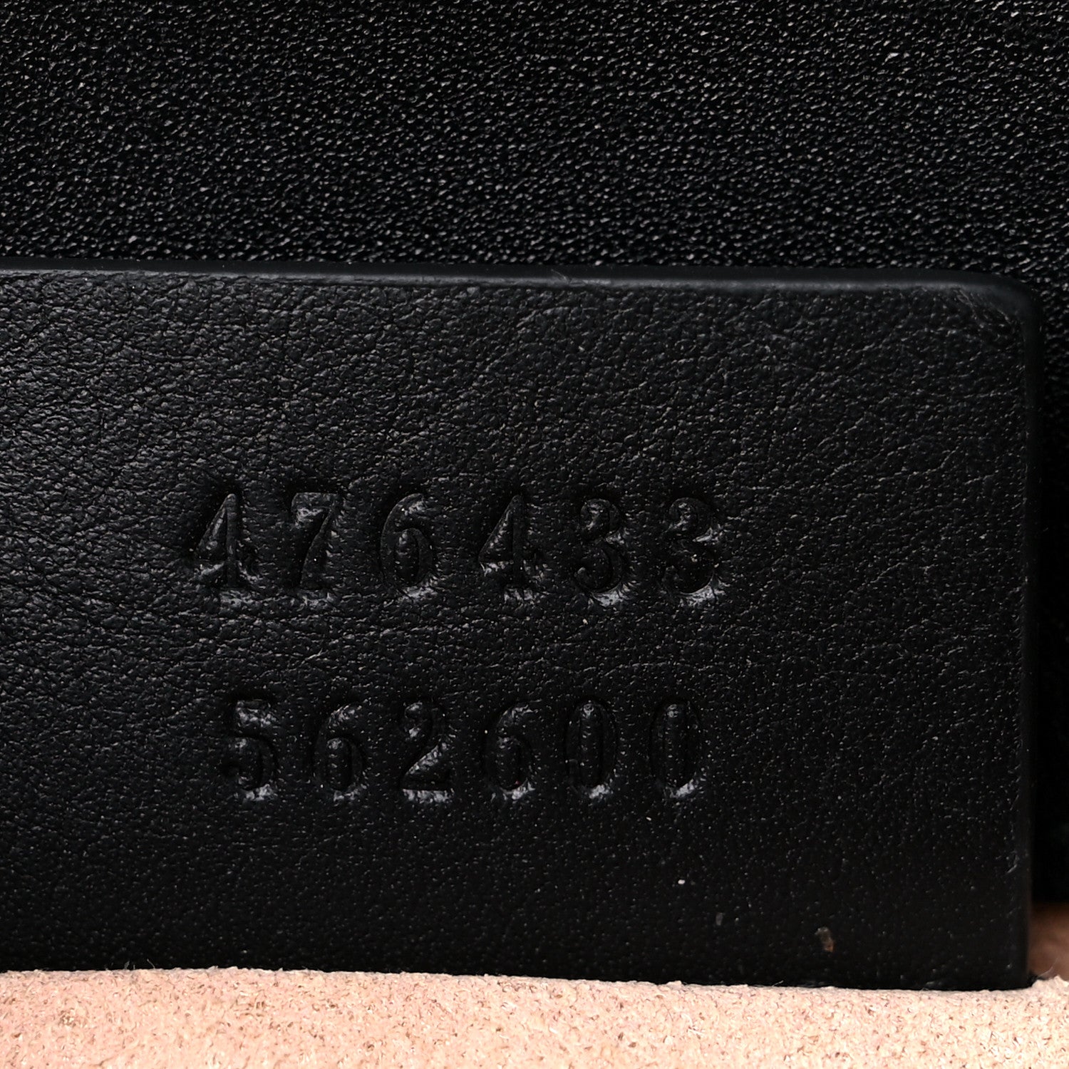 Gucci Calfskin Matelasse Super Mini GG Marmont Shoulder Bag Black 7 of 12