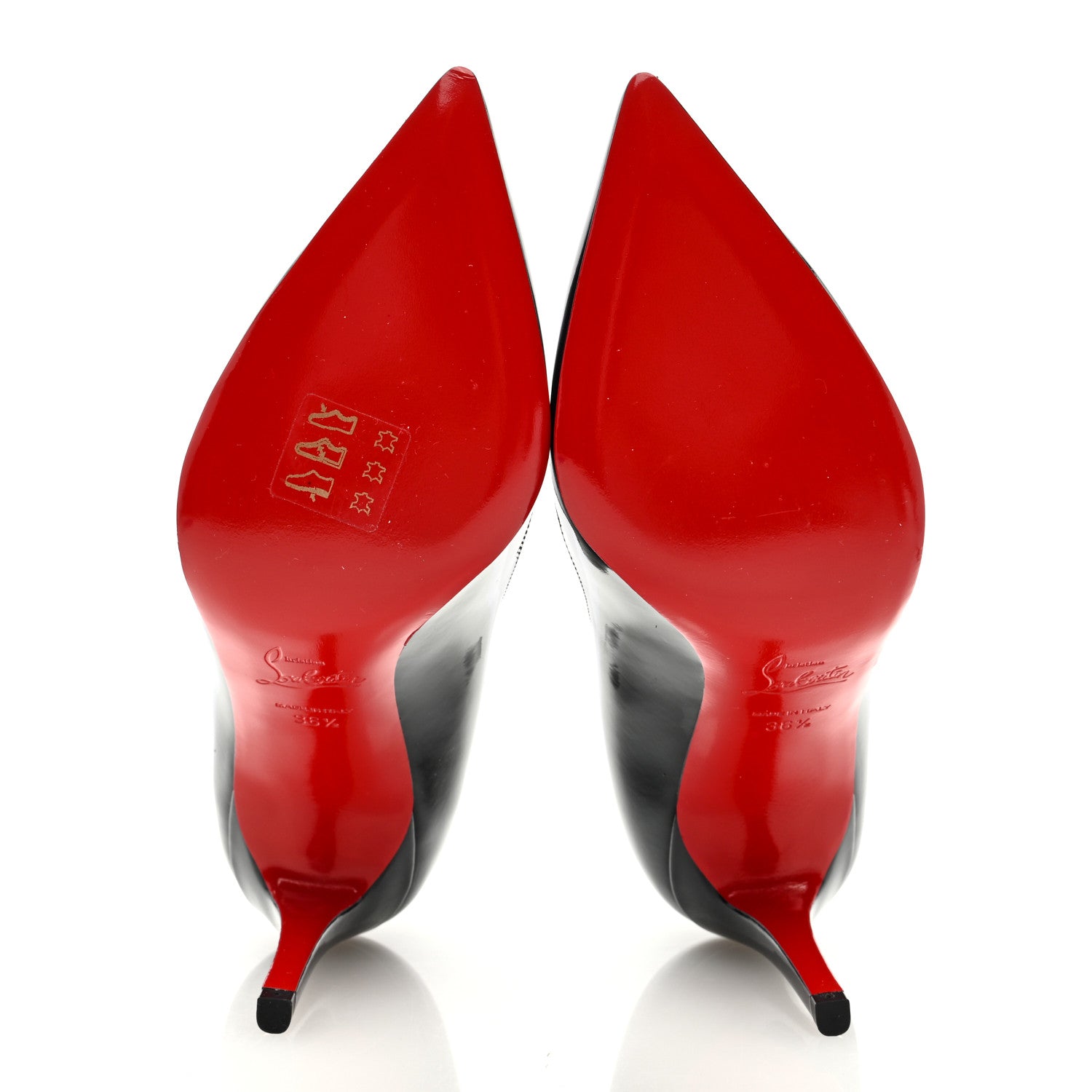 Christian Louboutin Patent Pigalle Follies 85 Pumps 36.5 Black 5 of 7