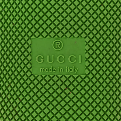 Gucci Demetra GG Supreme Monogram Womens Basket Low Top Sneakers 35 Great White Green 7 of 11