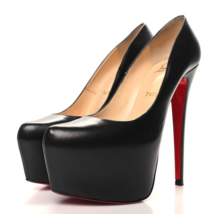 Christian Louboutin Kid Daffodile 160 Pumps 38.5 Black 3 of 10