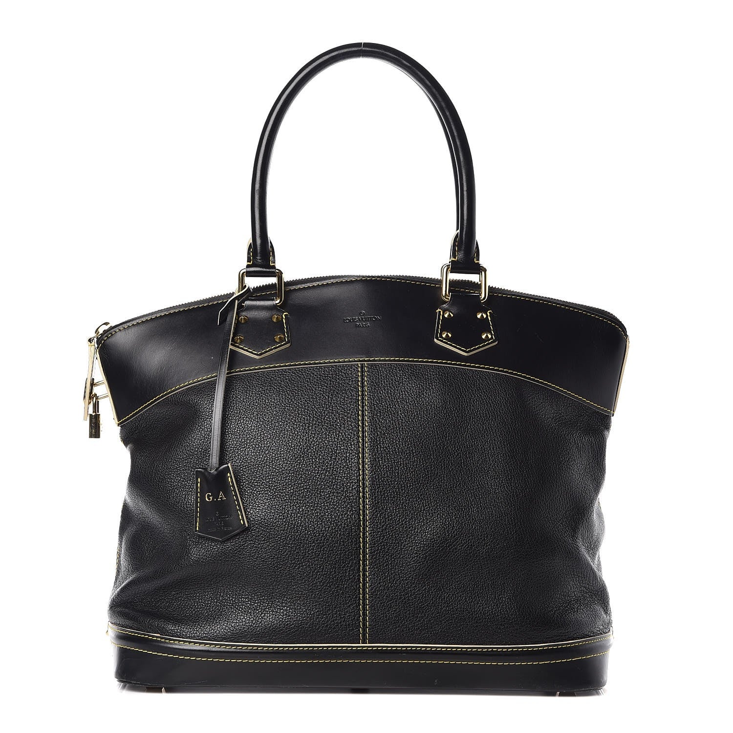 Louis Vuitton Suhali Lockit GM Black 1 of 15