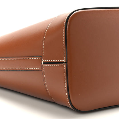 Celine Smooth Calfskin Small Cuir Triomphe Bucket Bag Tan 7 of 9