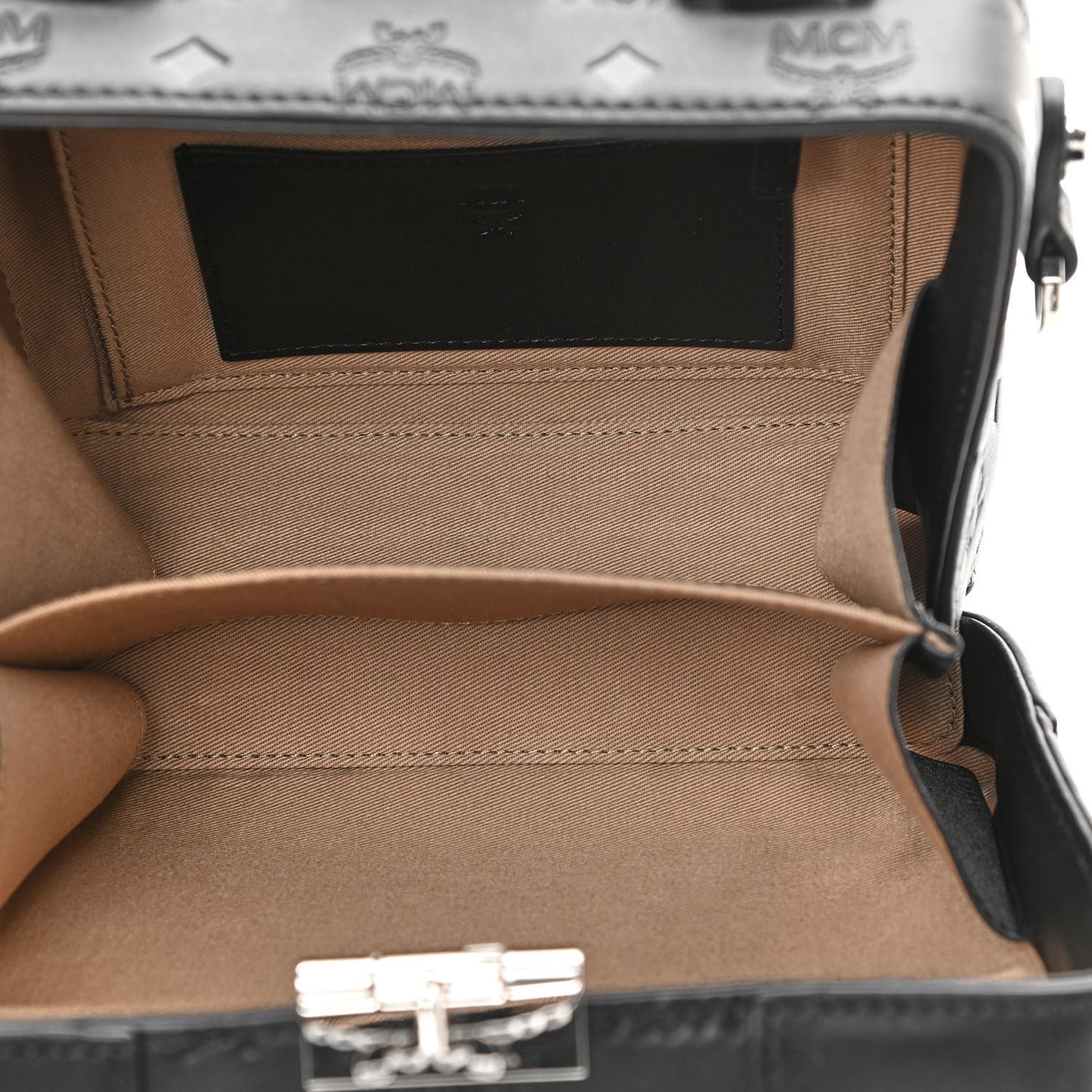 Calfskin Ottomar Monogram Soft Berlin Crossbody Black
