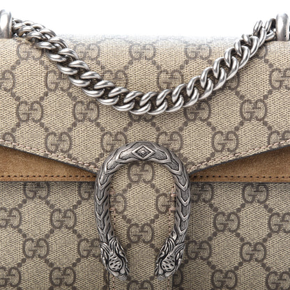 Gucci GG Supreme Monogram Mini Dionysus Shoulder Bag Taupe 7 of 9