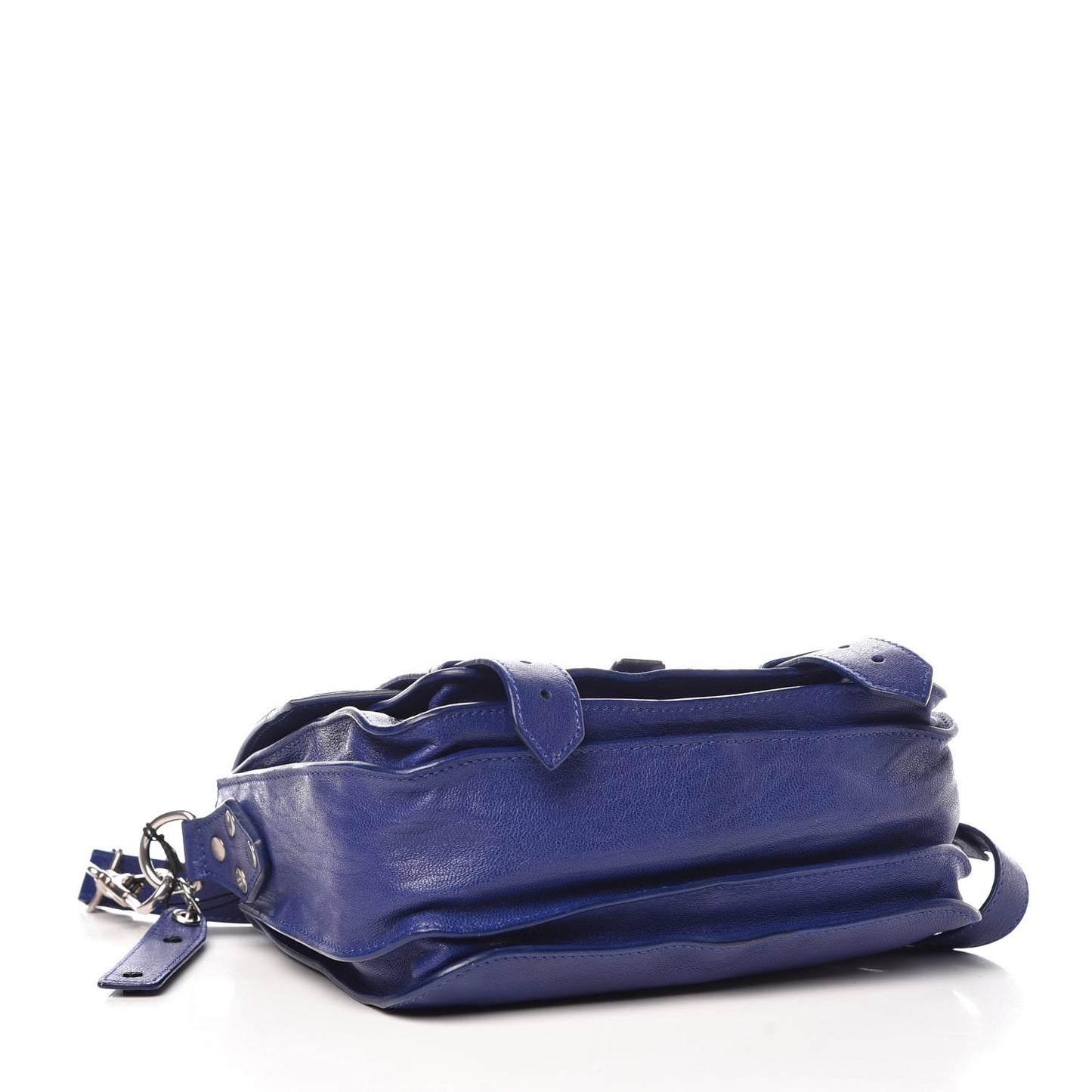 Lambskin PS1 Mini Pouch Messenger Cobalt Blue