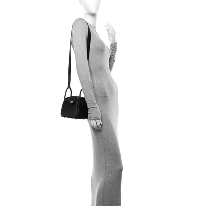 Hermes Taurillon Clemence Mini Lindy 20 Black 2 of 12