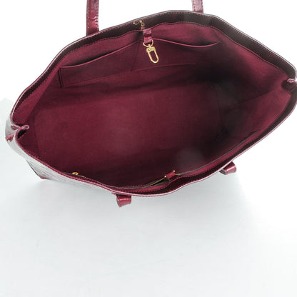 Louis Vuitton Vernis Wilshire GM Rouge Fauviste 5 of 7