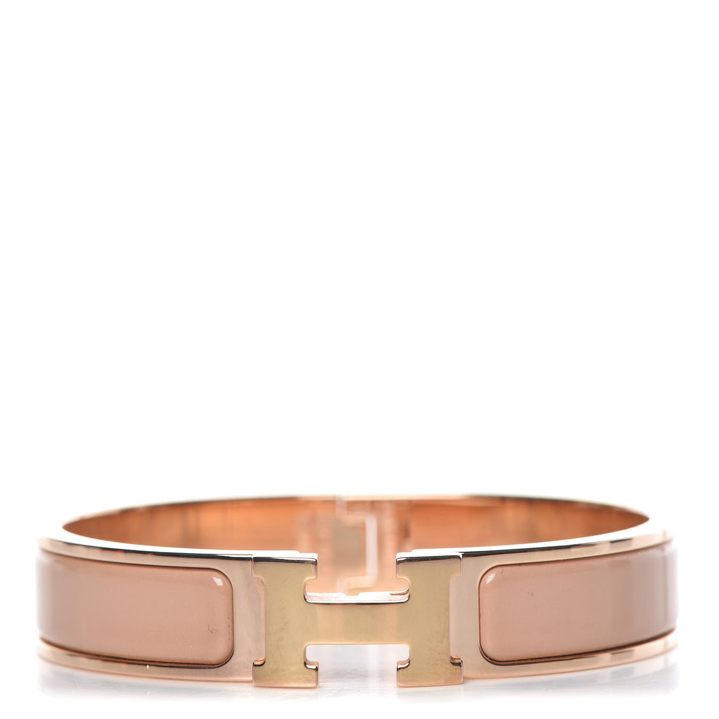 Enamel Narrow Clic Clac H Bracelet PM Makeup