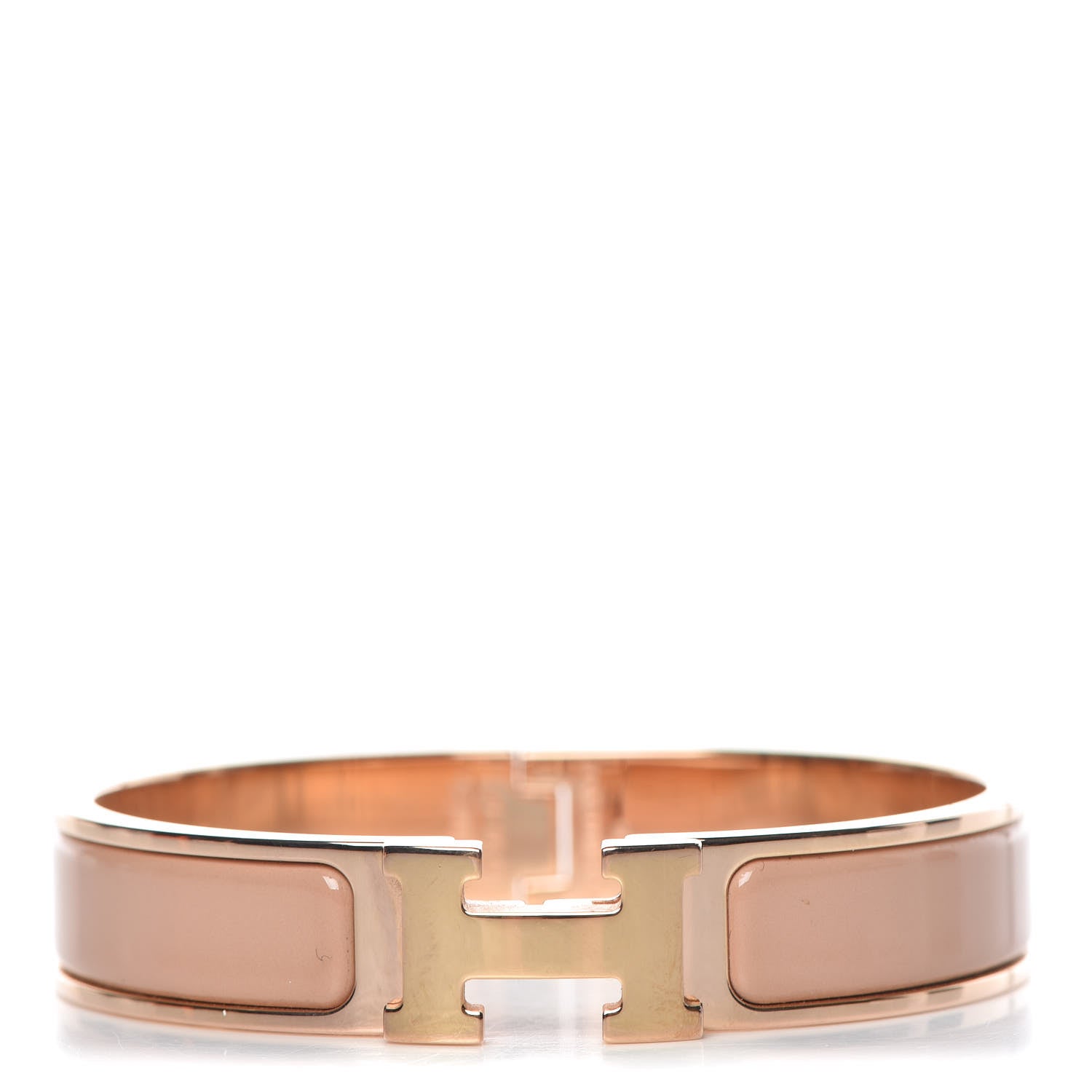 Hermes Enamel Narrow Clic Clac H Bracelet PM Makeup 1 of 5