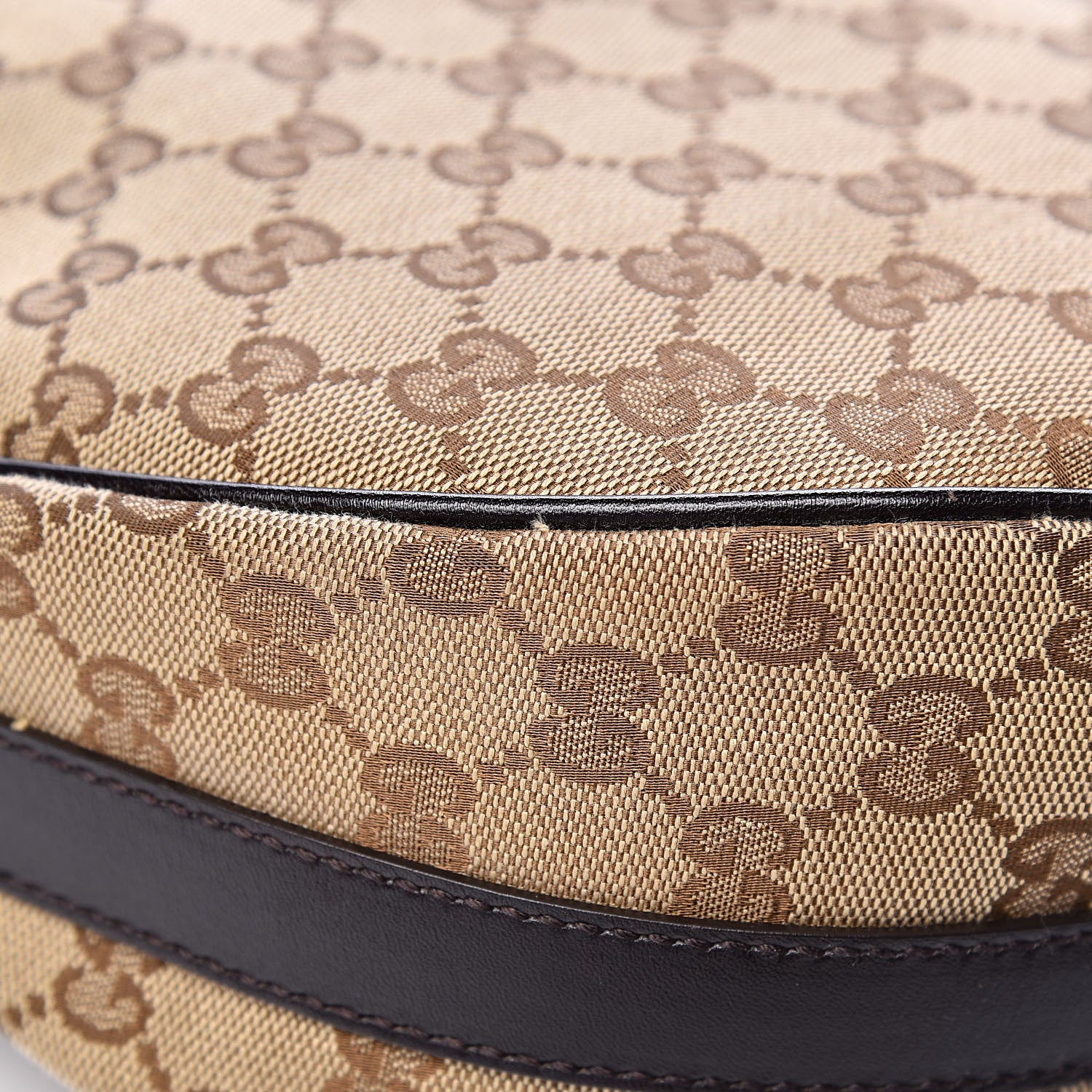 Gucci Monogram Medium GG Twins Hobo Dark Brown 11 of 13
