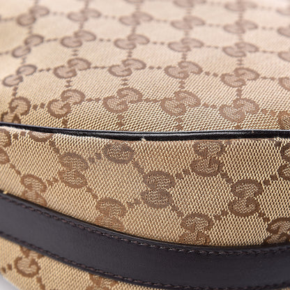 Gucci Monogram Medium GG Twins Hobo Dark Brown 11 of 13
