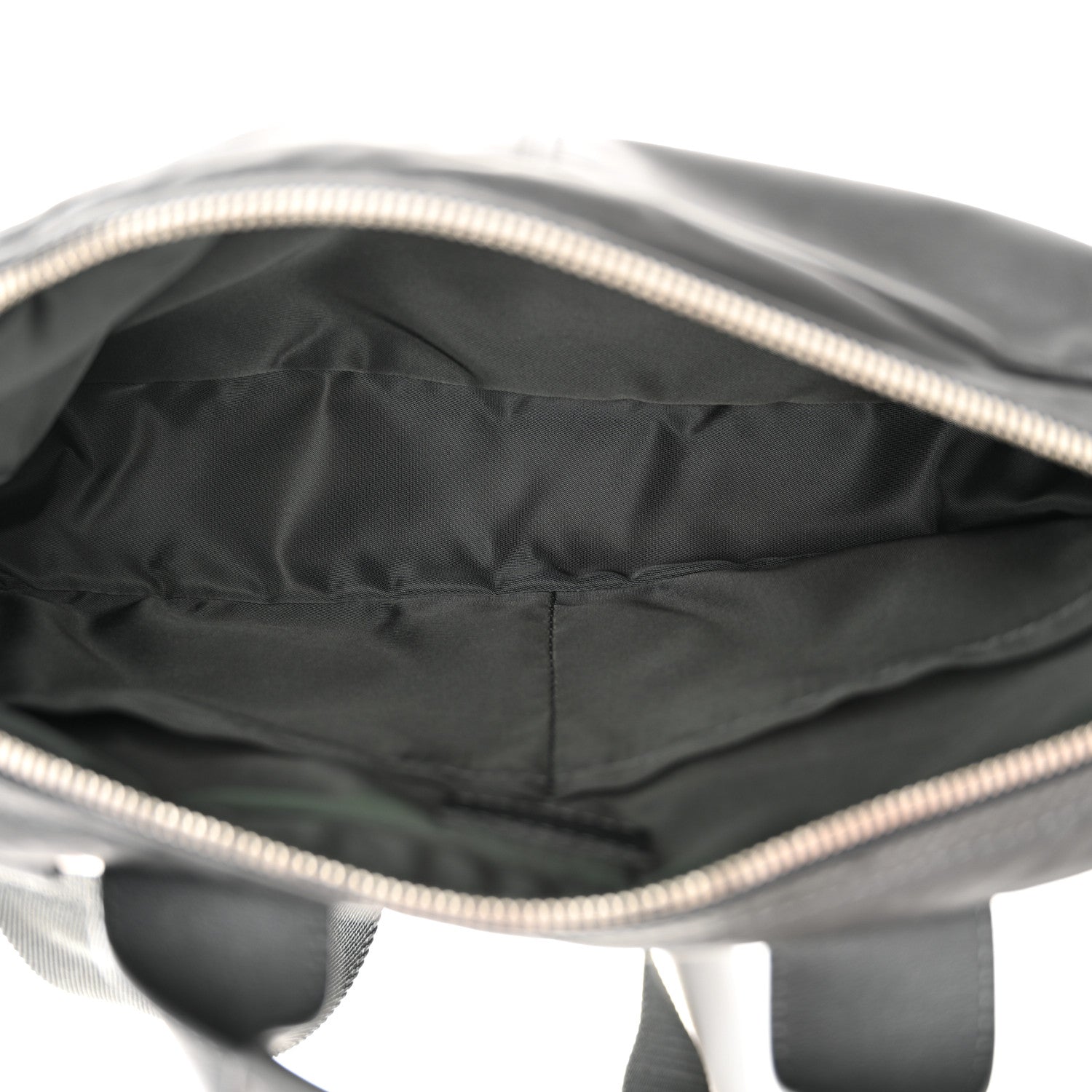 Louis Vuitton Calfskin Nylon V Line Bumbag Asphalt 5 of 12