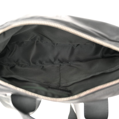 Louis Vuitton Calfskin Nylon V Line Bumbag Asphalt 5 of 12
