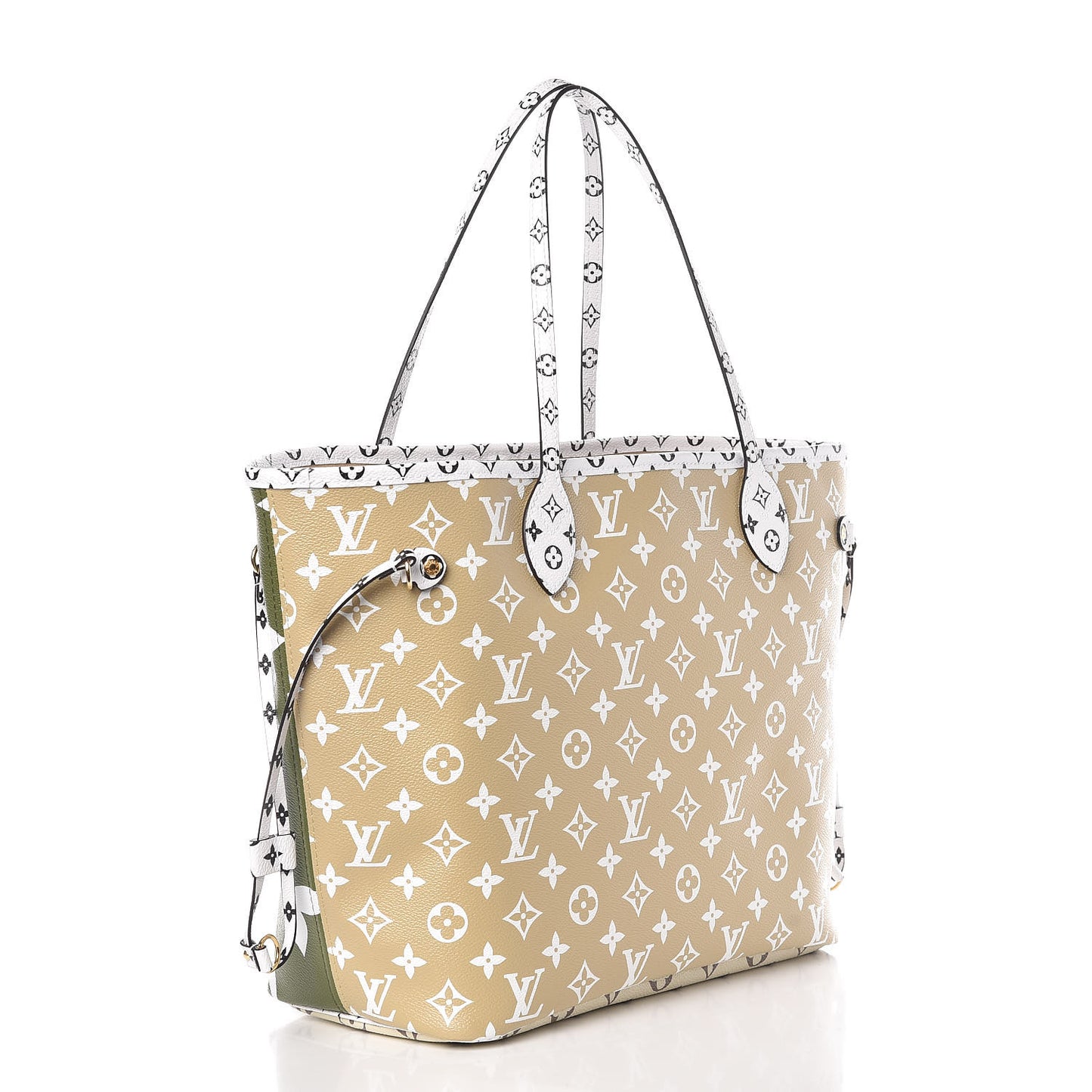 Monogram Giant Neverfull MM Kaki