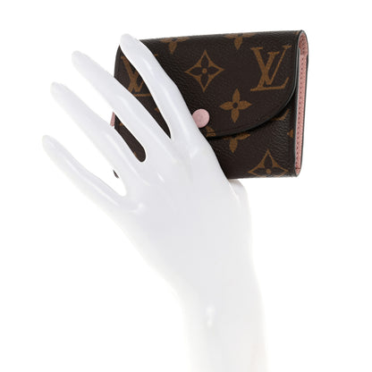 Louis Vuitton Monogram Rosalie Coin Purse Rose Ballerine 2 of 9