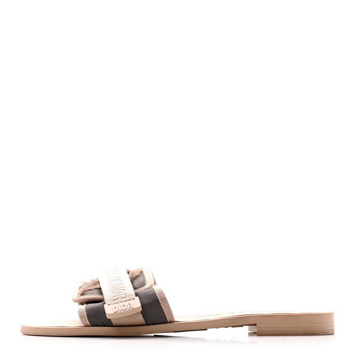Christian Dior Canvas Nylon Camouflage Dior(e)volution Mule Slide Sandals 41 Nude 1 of 9