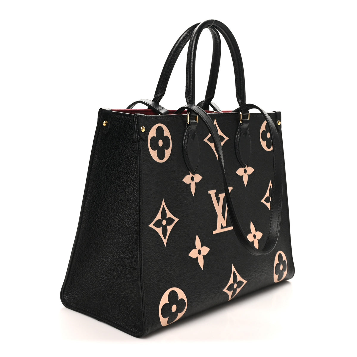 Empreinte Monogram Giant Onthego MM Black Beige