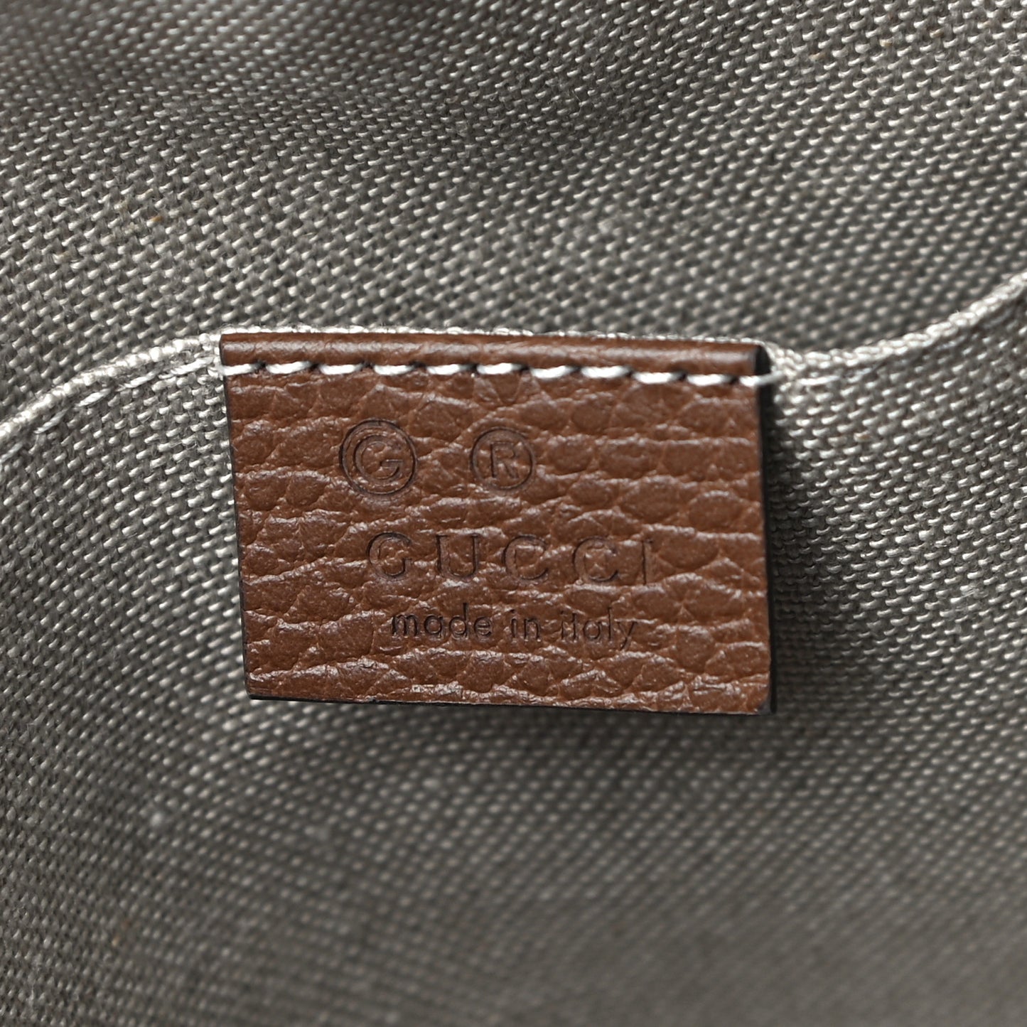 Monogram Mini Bree Messenger Bag Beige Tabacco