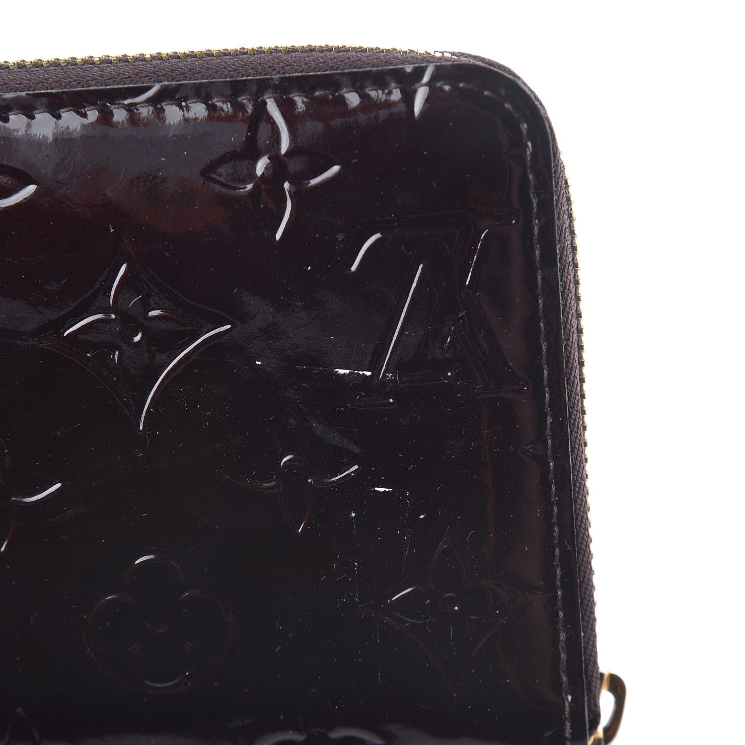 Louis Vuitton Vernis Zippy Wallet Amarante 8 of 8